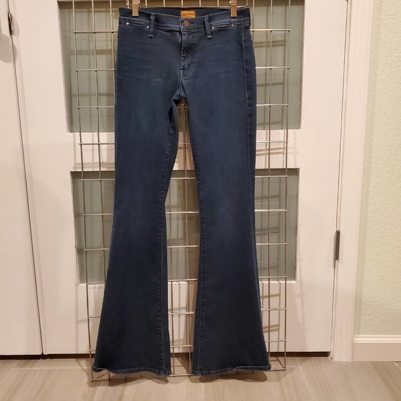 Mother Curfew Bell Bottom Jeans - Picture 2 of 9